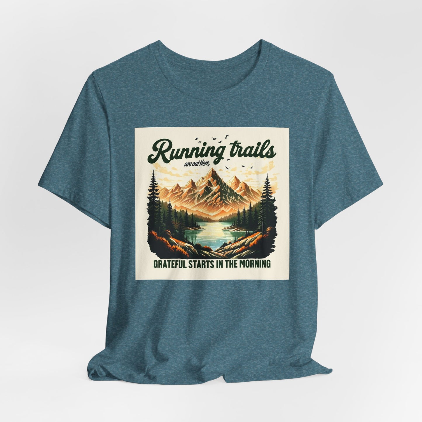 Nature T-Shirt Running Trails Adventure Shirt