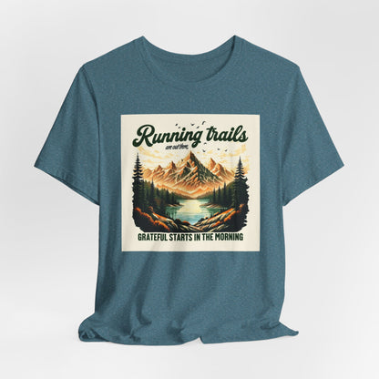 Nature T-Shirt Running Trails Adventure Shirt
