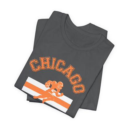 Chicago Football T-Shirt - Vintage Style Bear Logo Tee