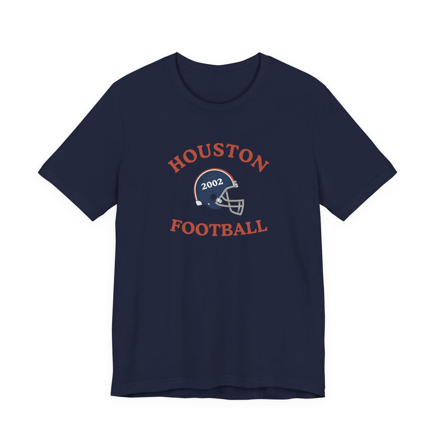 Houston Football Helmet Retro 2002 T-Shirt