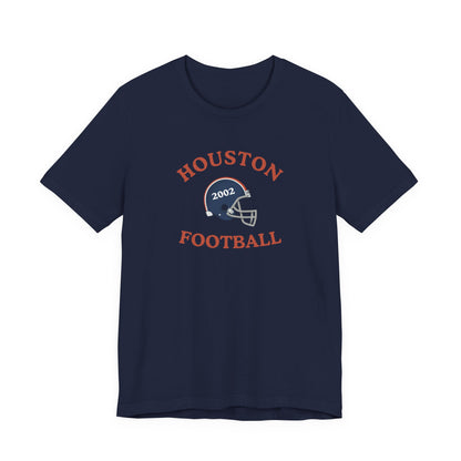 Houston Football Helmet Retro 2002 T-Shirt