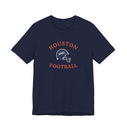 Houston Football Helmet Retro 2002 T-Shirt