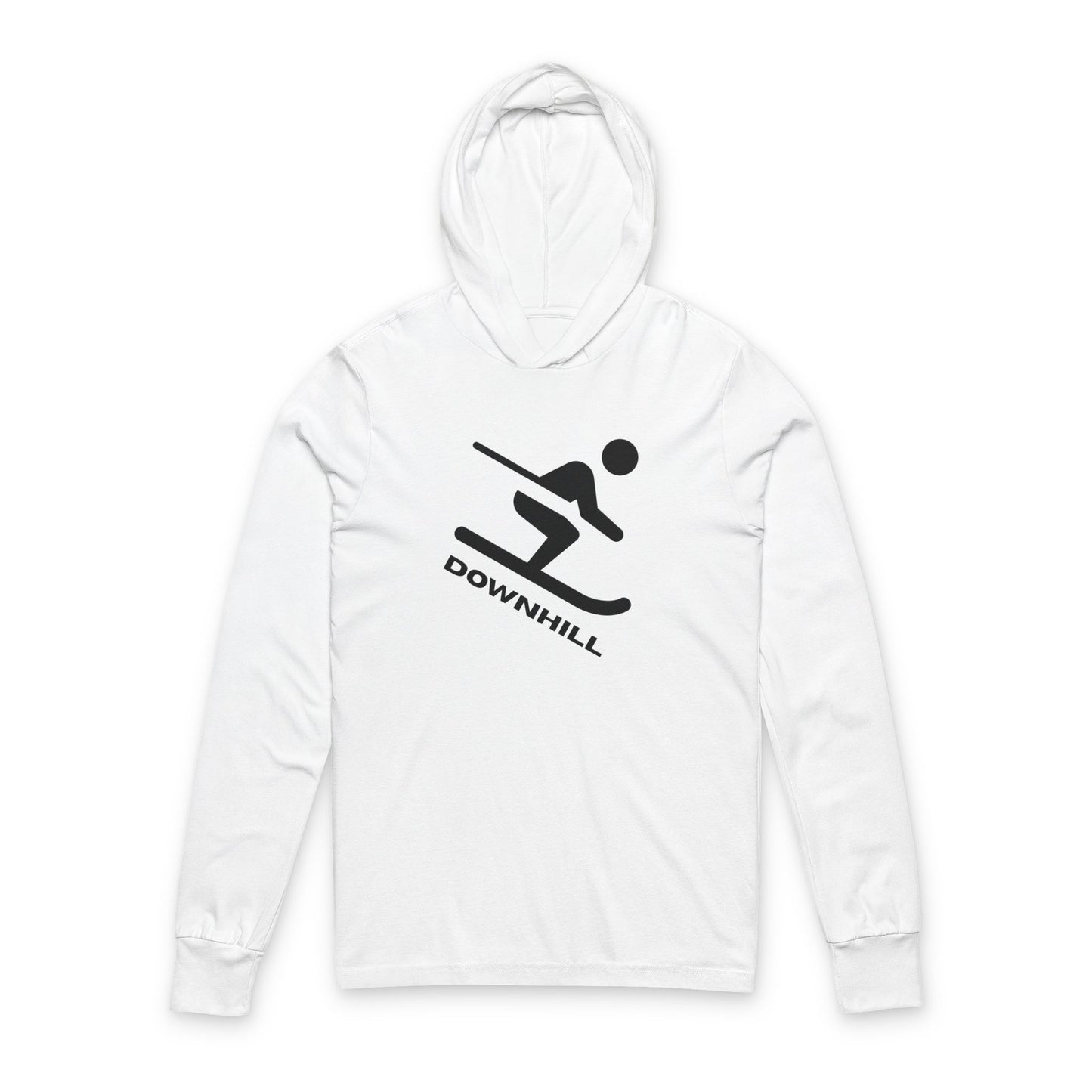 Downhill Skiing Hooded Tee