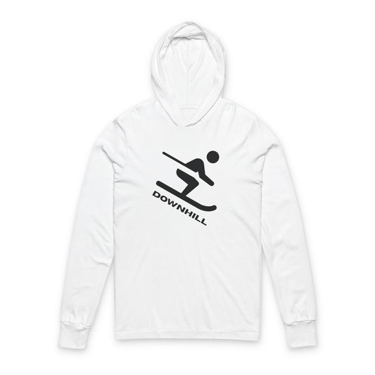 Downhill Skiing Hooded Tee