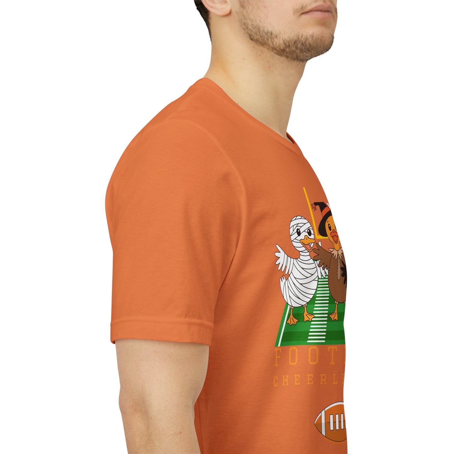 Football Cheerleader Halloween Tee