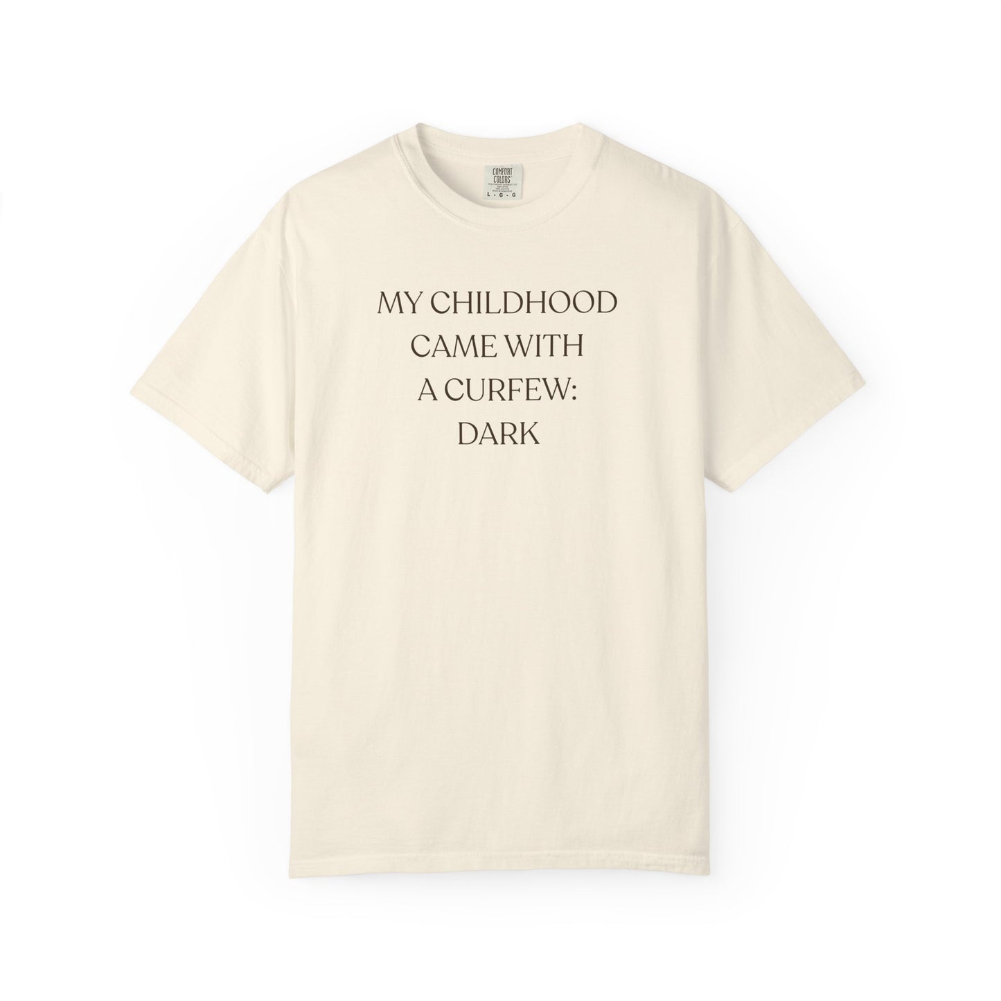 My Childhood Came With a Curfew — Graphic T-Shirt