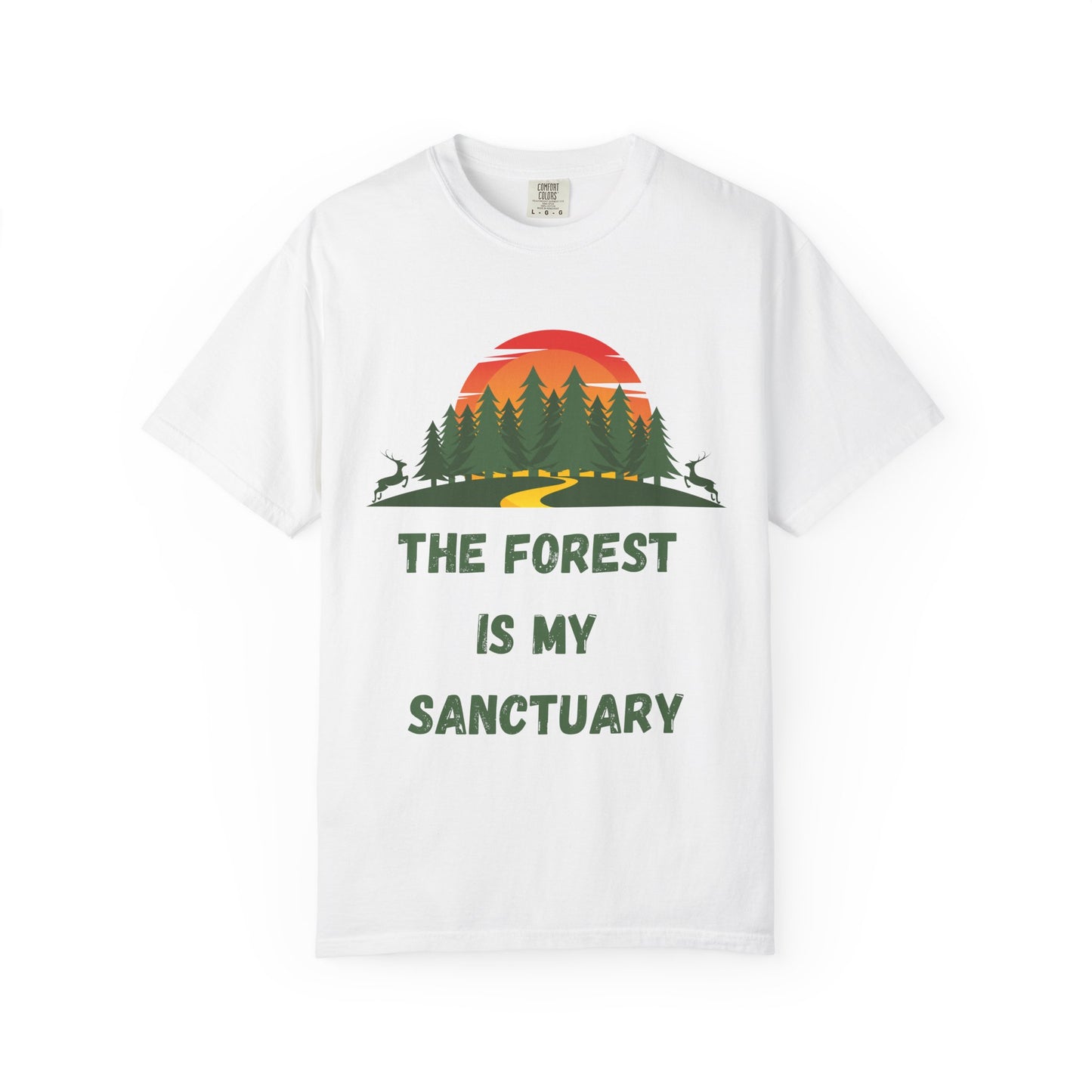 Nature Lover T-shirt, Forest Sanctuary
