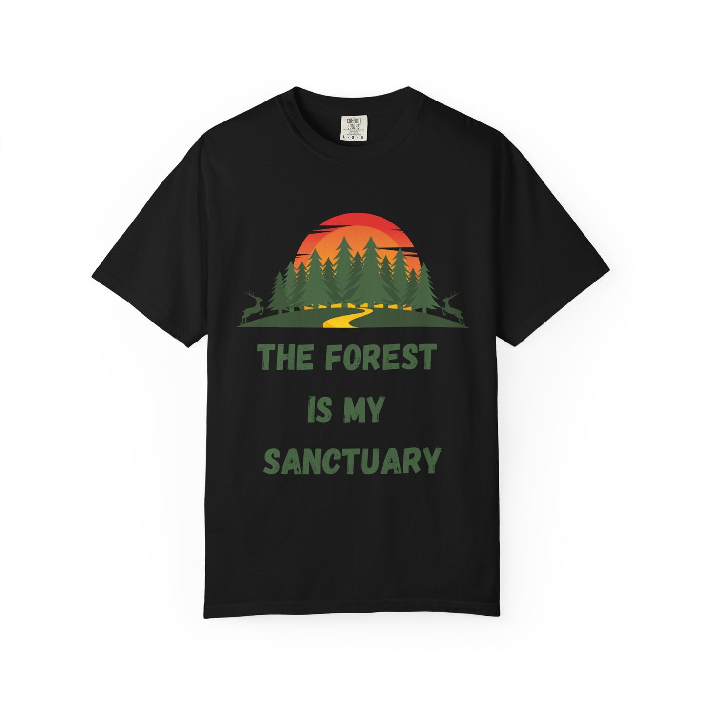 Nature Lover T-shirt, Forest Sanctuary