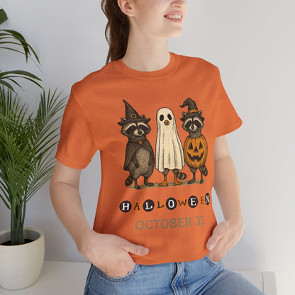 Halloween Raccoon Tee