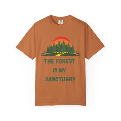 Nature Lover T-shirt, Forest Sanctuary