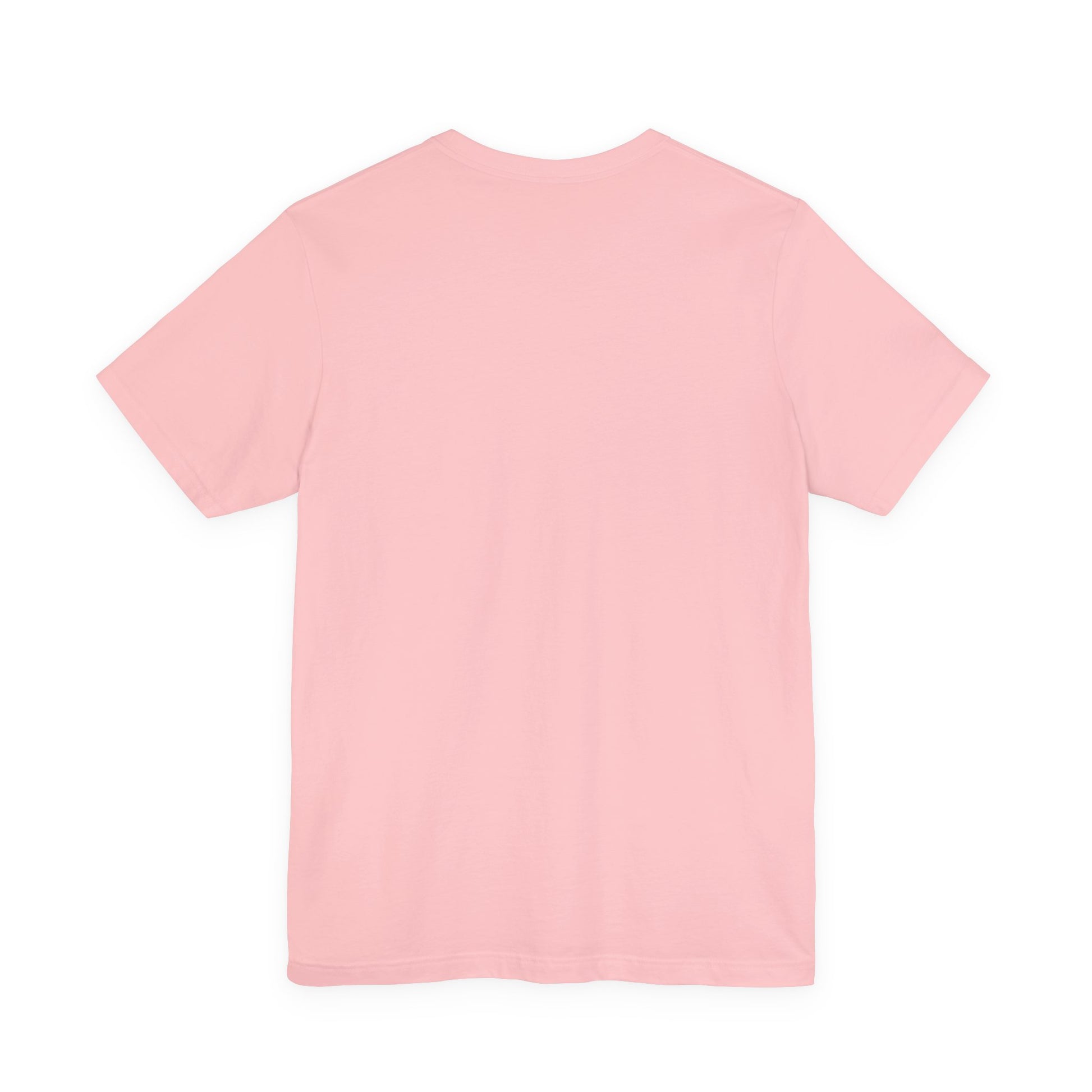 Strong Today, Independent Tomorrow empowerment tee in pink - back side