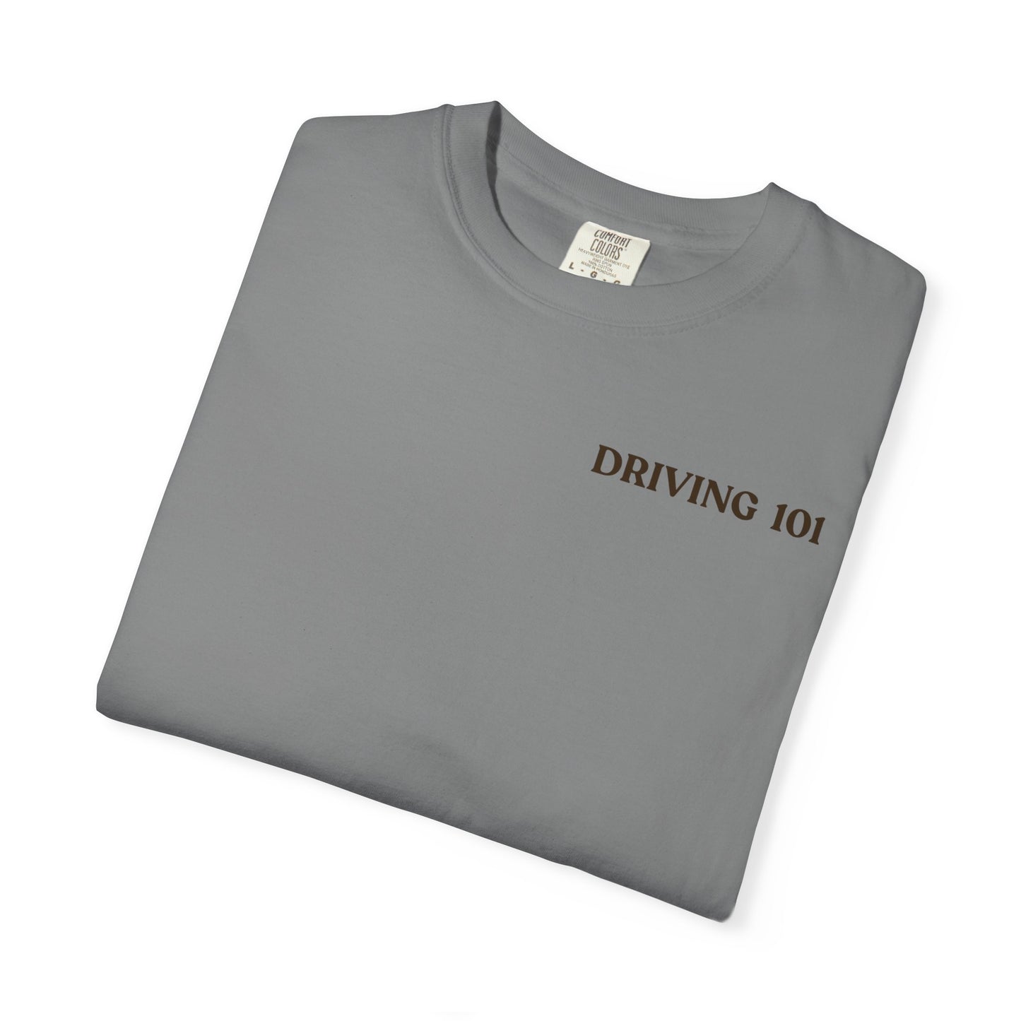 Driving 101 T-Shirt — "I Remember Driving With My Temps" Minimal Graphic Tee