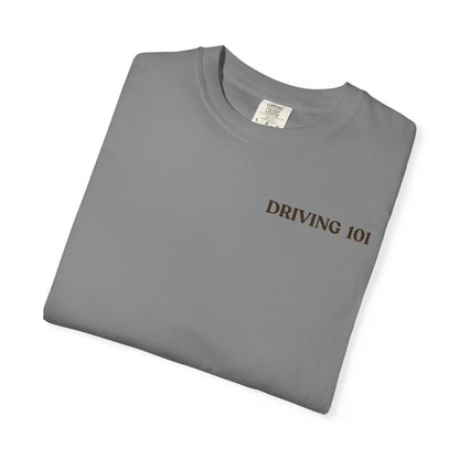 Driving 101 T-Shirt — "I Remember Driving With My Temps" Minimal Graphic Tee