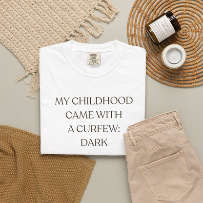 My Childhood Came With a Curfew — Graphic T-Shirt