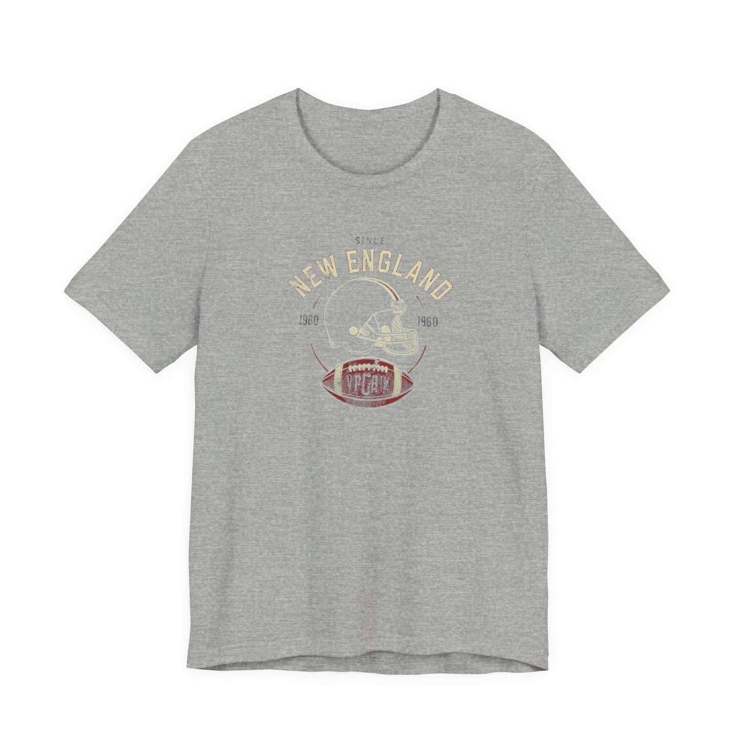 New England Vintage Football Tee