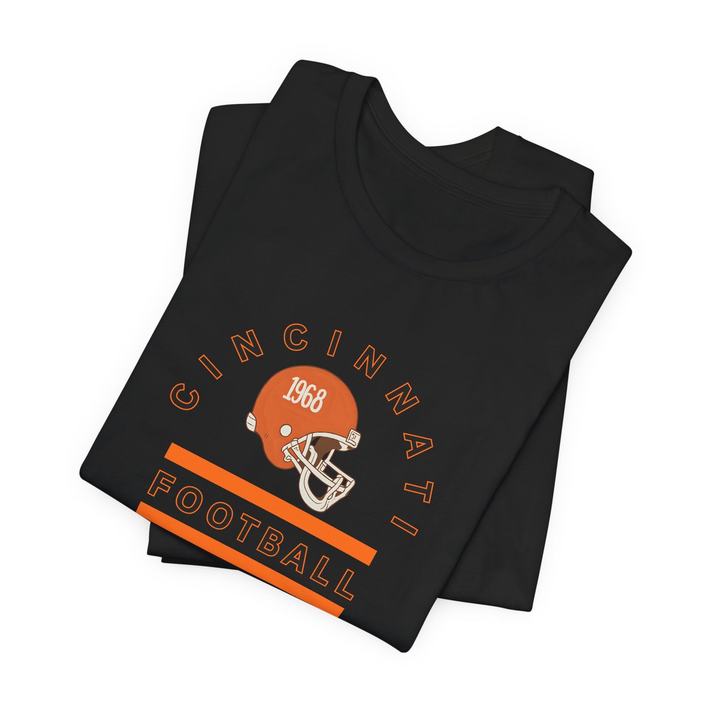 Cincinnati Football Retro Helmet Tee