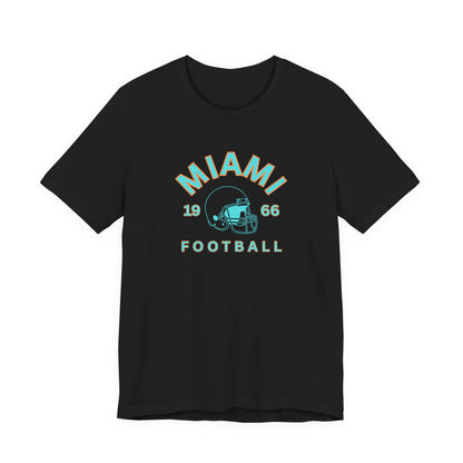 Miami Football Vintage 1966 Helmet Tee