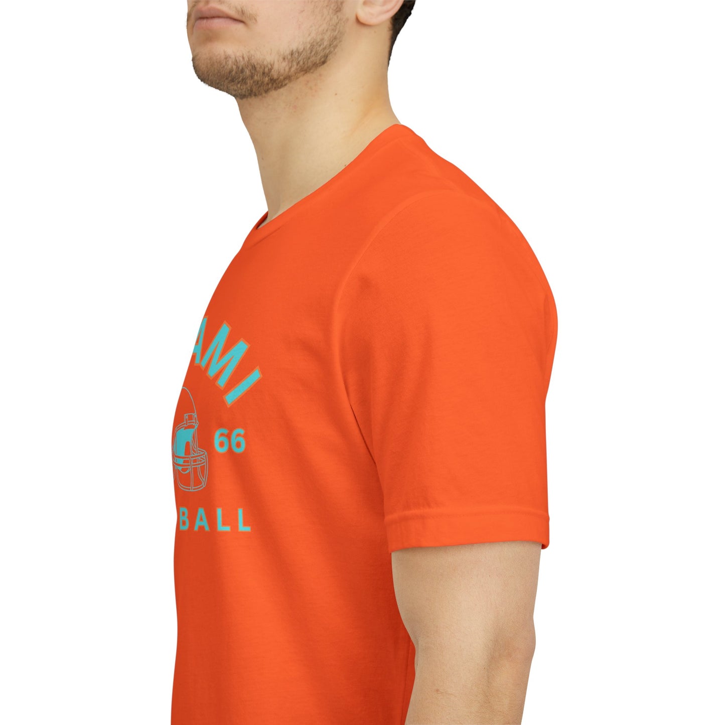 Miami Football Vintage 1966 Helmet Tee