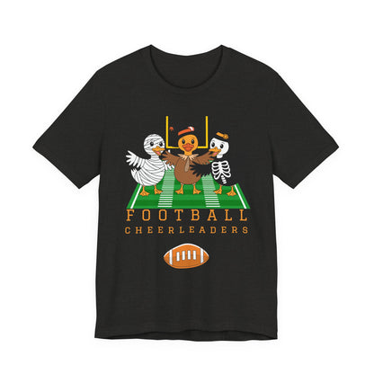Football Cheerleader Halloween Tee
