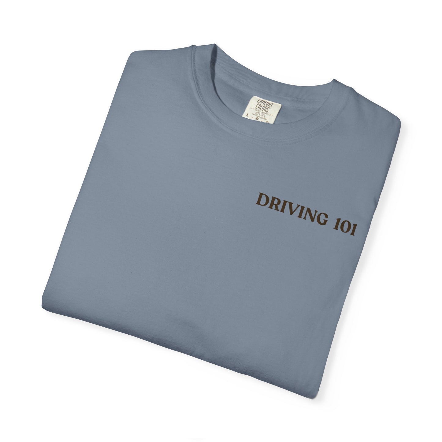 Driving 101 T-Shirt — "I Remember Driving With My Temps" Minimal Graphic Tee
