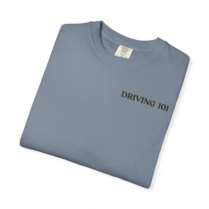 Driving 101 T-Shirt — "I Remember Driving With My Temps" Minimal Graphic Tee