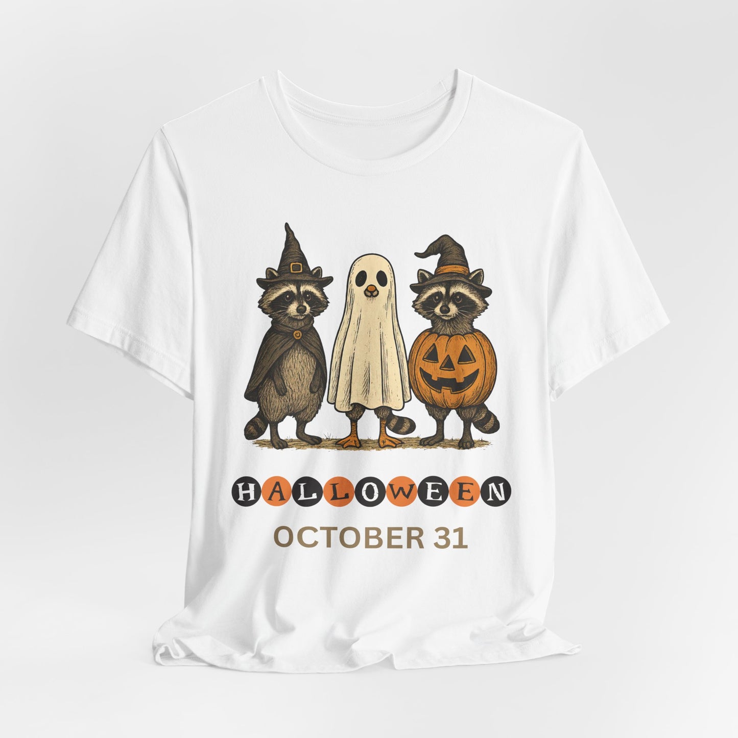 Halloween Raccoon Tee