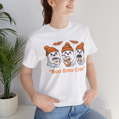 Halloween Boo Brew Crew Tee
