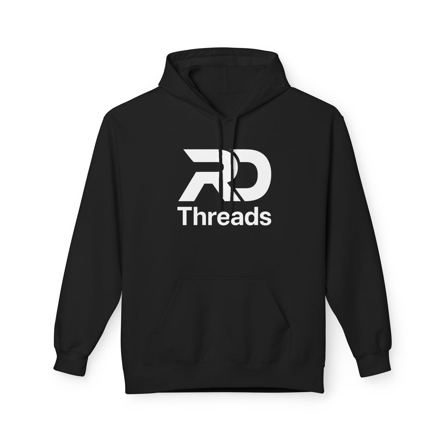 Fleece Hoodie, Cozy Casual Wear for Him/Her, RD Threads