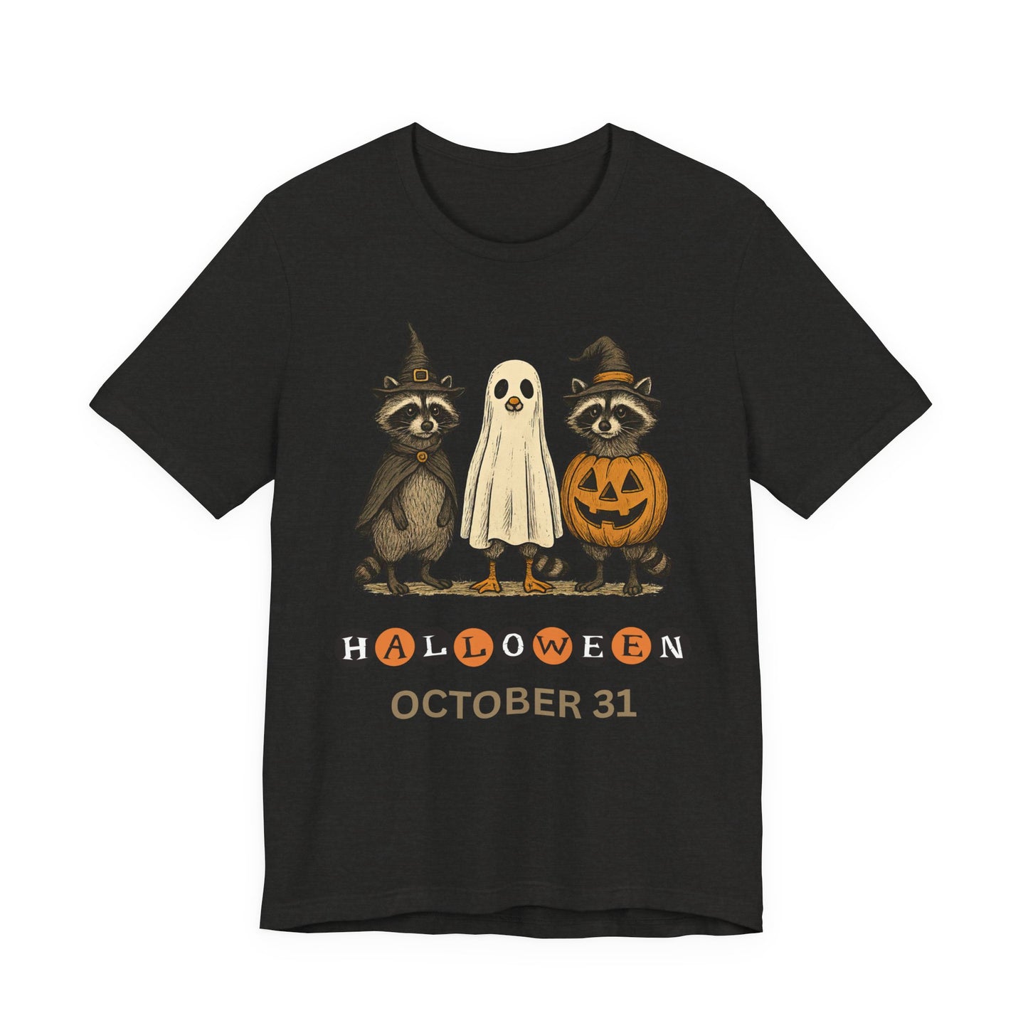 Halloween Raccoon Tee