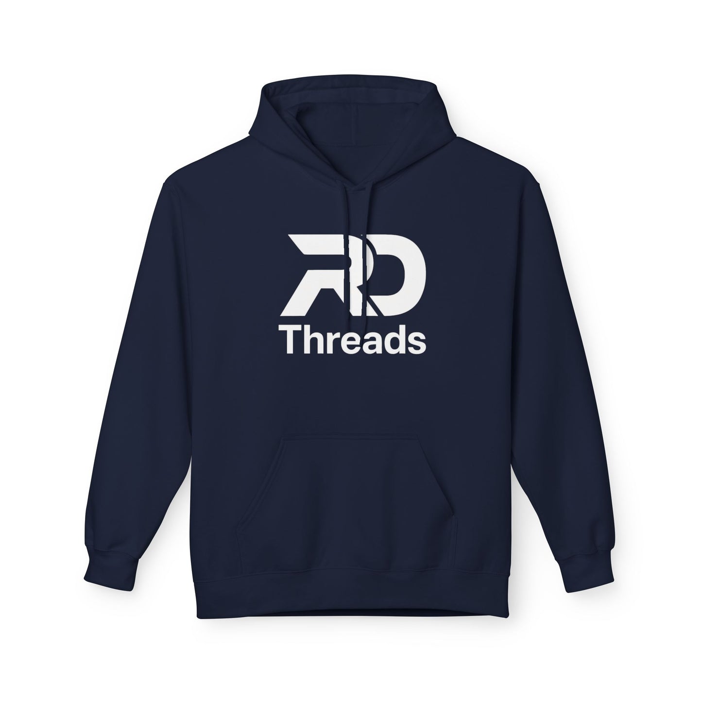 Fleece Hoodie, Cozy Casual Wear for Him/Her, RD Threads