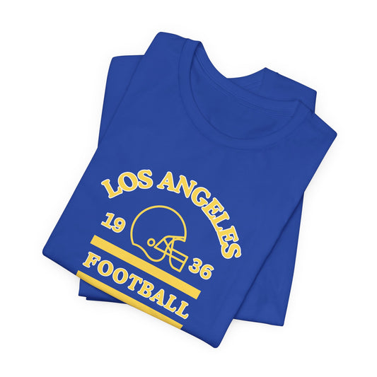 Los Angeles Football Vintage Helmet 1936 Jersey Tee