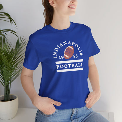 Indianapolis Football Tee — Retro 1953