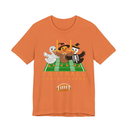 Football Cheerleader Halloween Tee