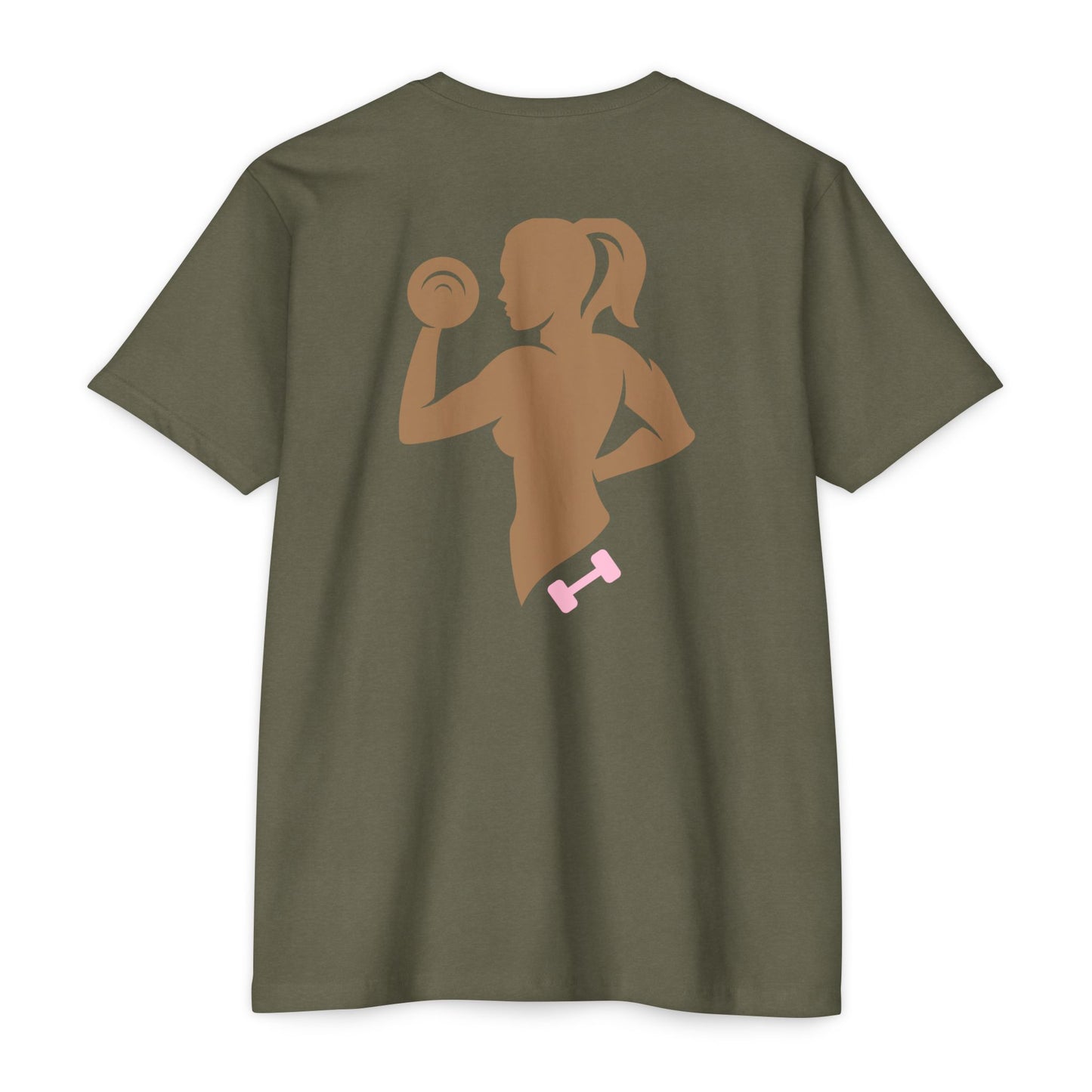Girl Workout T-Shirt - Strength Training Tee