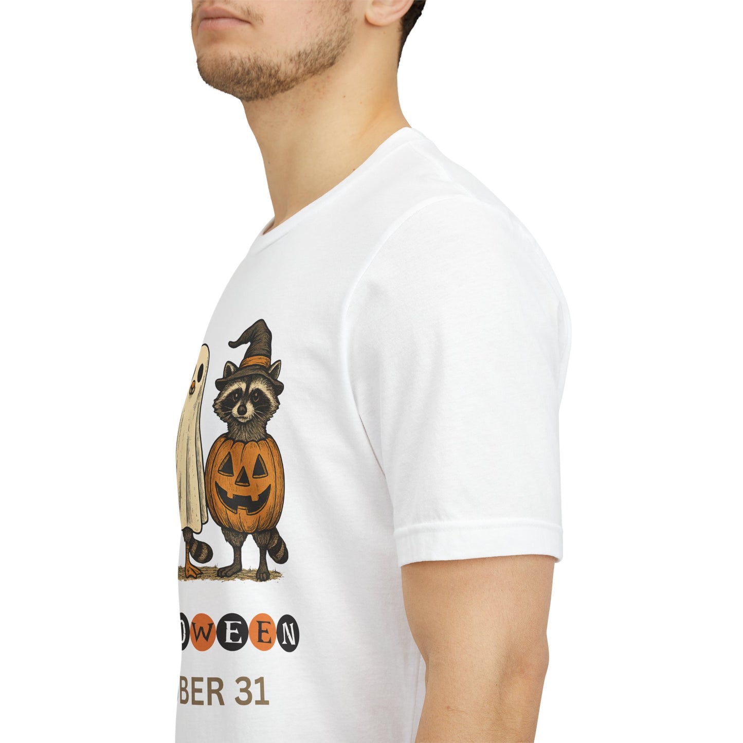 Halloween Raccoon Tee