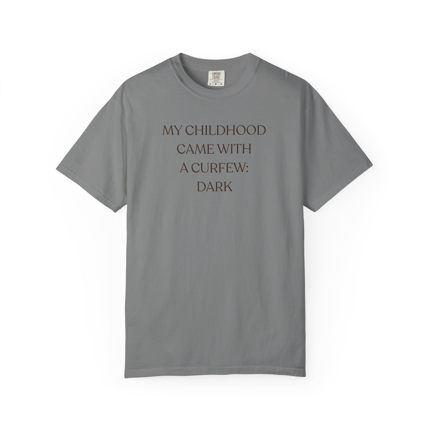 My Childhood Came With a Curfew — Graphic T-Shirt