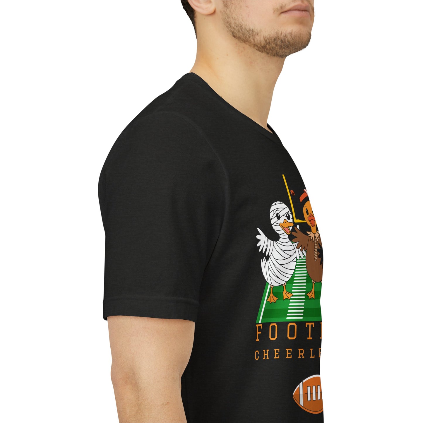 Football Cheerleader Halloween Tee