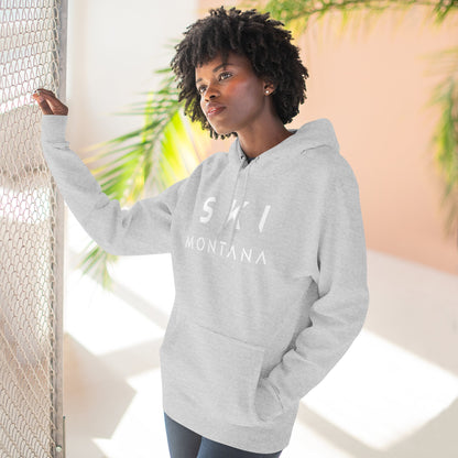 Ski Montana- Warm Pullover Hoodie