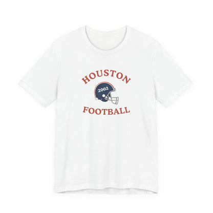 Houston Football Helmet Retro 2002 T-Shirt