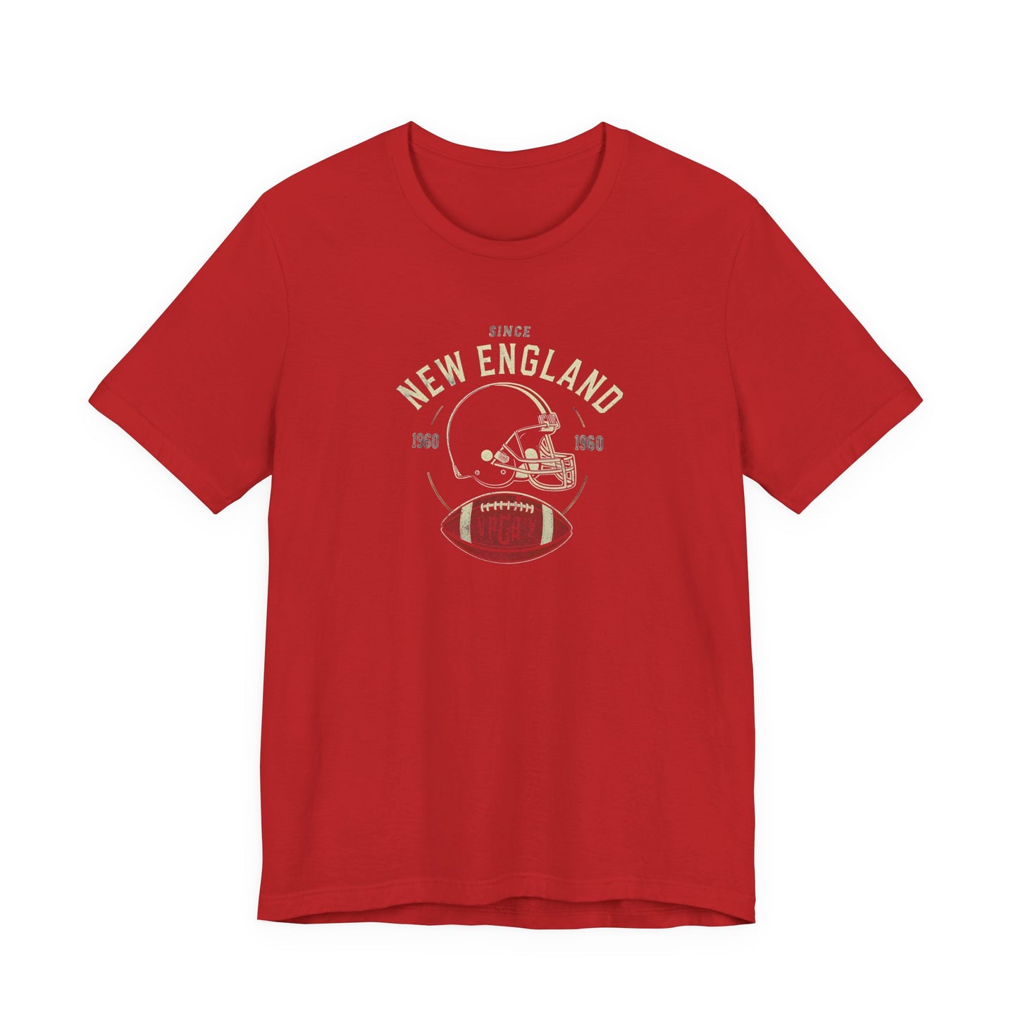 New England Vintage Football Tee