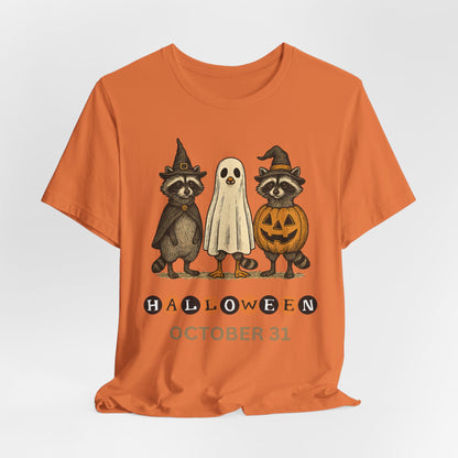 Halloween Raccoon Tee