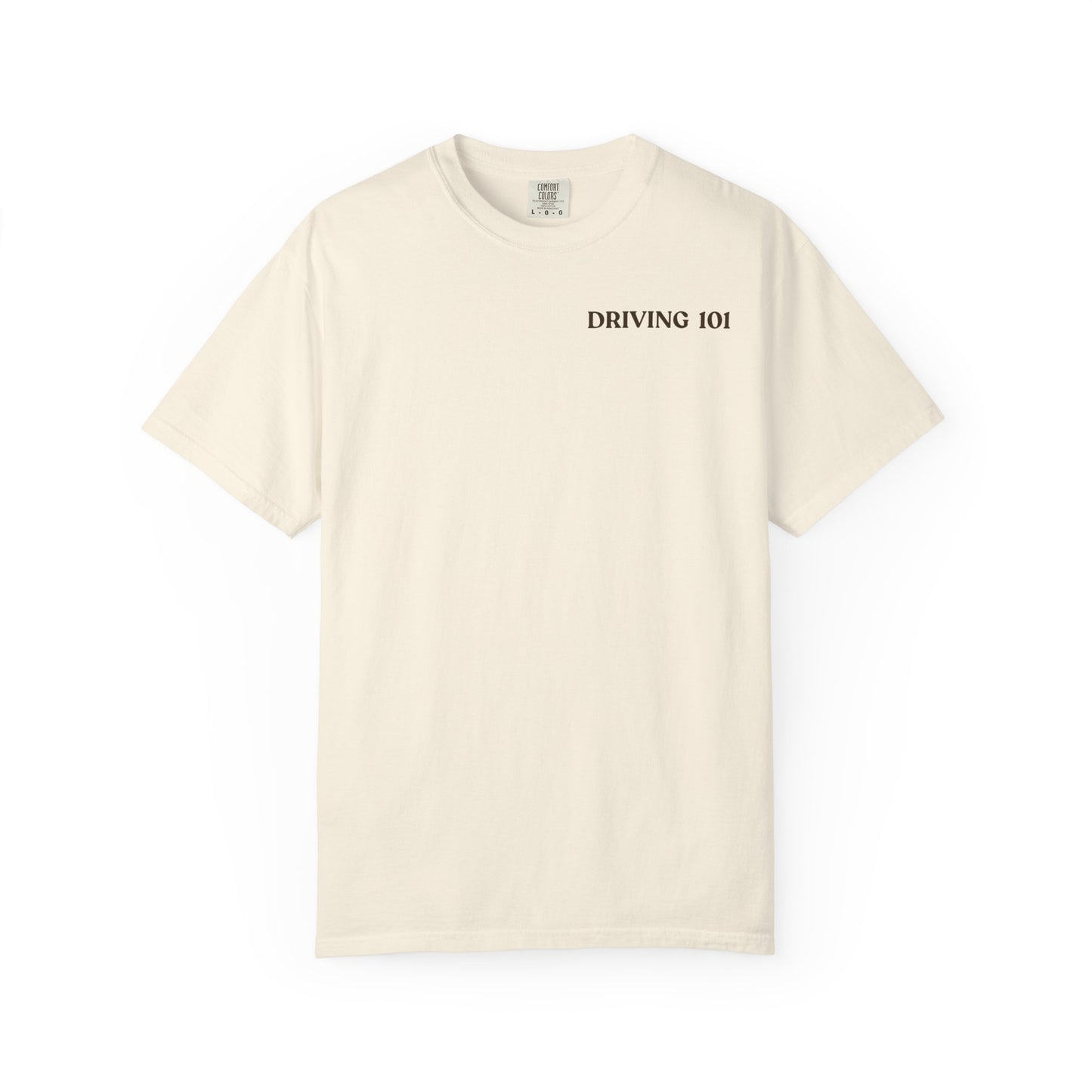 Driving 101 T-Shirt — "I Remember Driving With My Temps" Minimal Graphic Tee