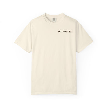 Driving 101 T-Shirt — "I Remember Driving With My Temps" Minimal Graphic Tee