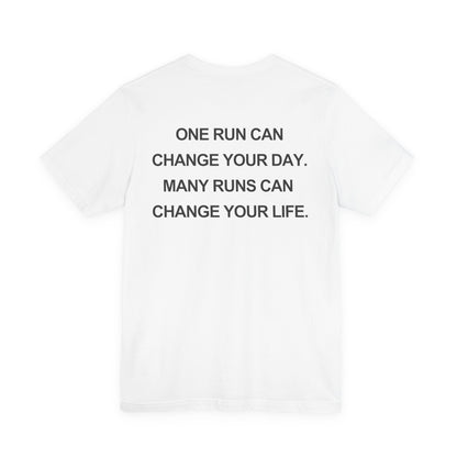 Running Can Change Your Life T-Shirt - Vintage Inspired