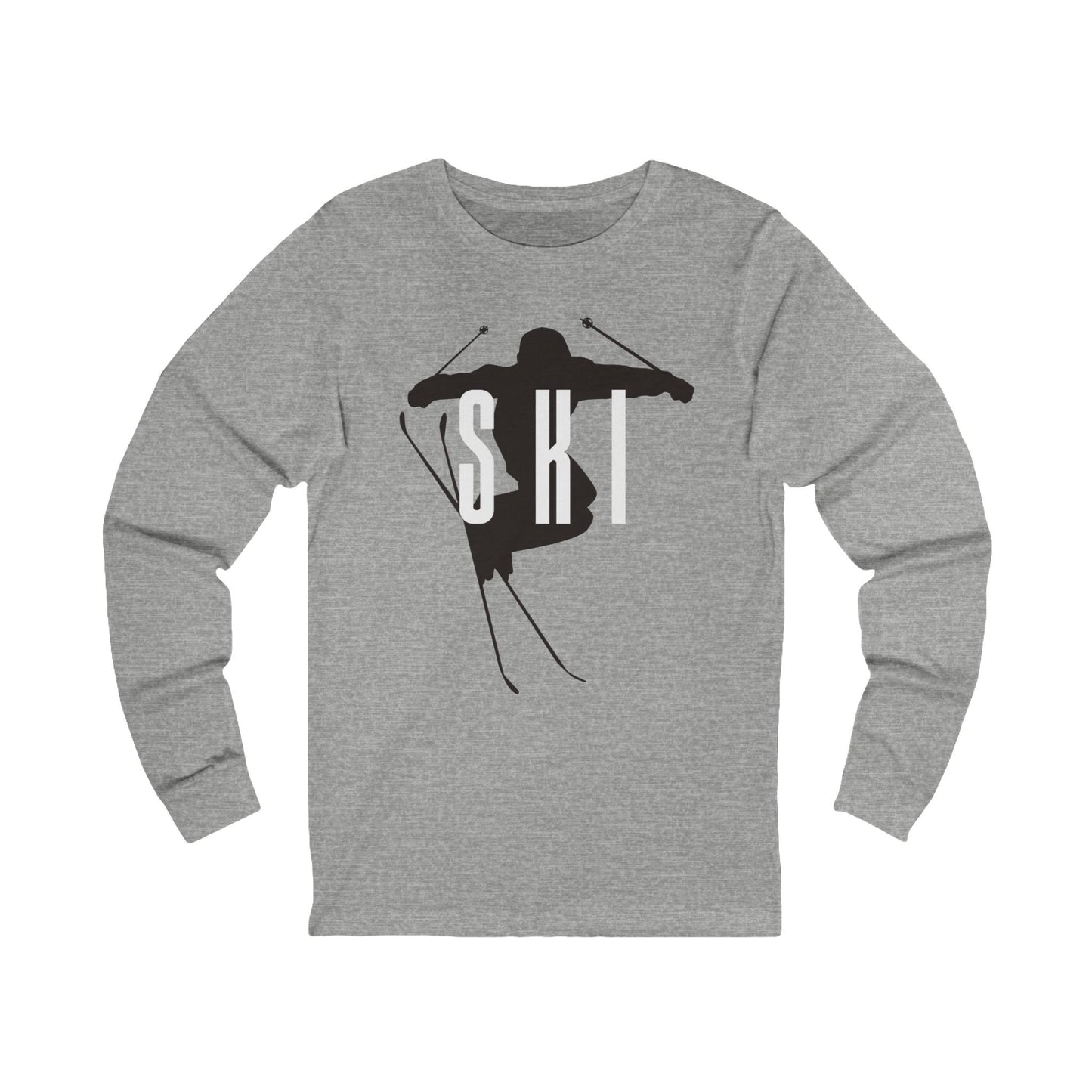Ski Enthusiast Long Sleeve Tee - Perfect for Winter Adventures