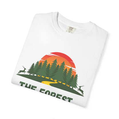 Nature Lover T-shirt, Forest Sanctuary