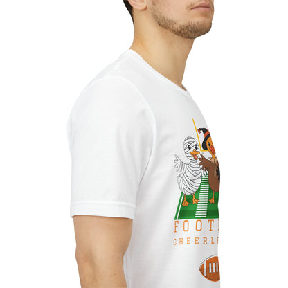 Football Cheerleader Halloween Tee