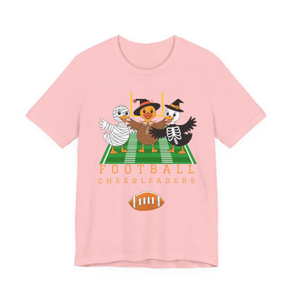 Football Cheerleader Halloween Tee