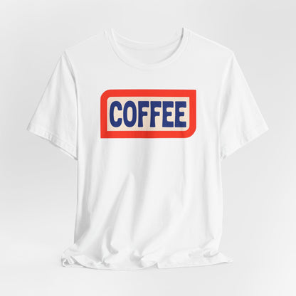 Coffee Lover Unisex Tee, Fun Gift for Baristas, Casual Wear, Daily Comfort Tee, Coffee Theme Apparel