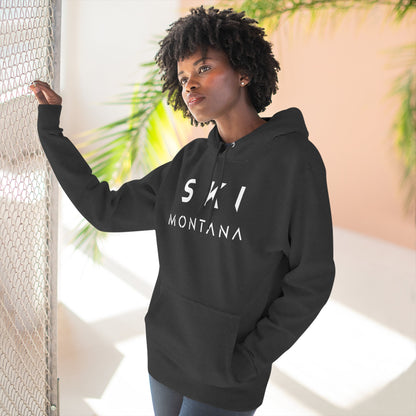 Ski Montana- Warm Pullover Hoodie